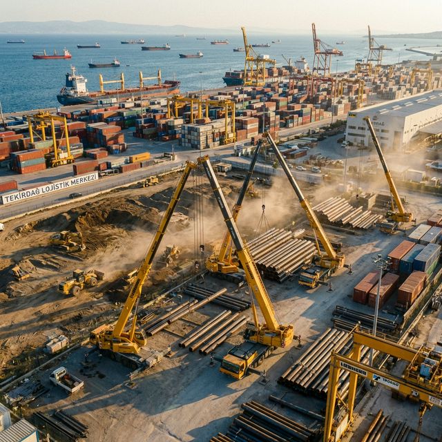 Tekirdağ Lojistik ve Vinç Filosu