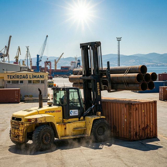 Tekirdağ Liman Dizel Forklift Konteyner